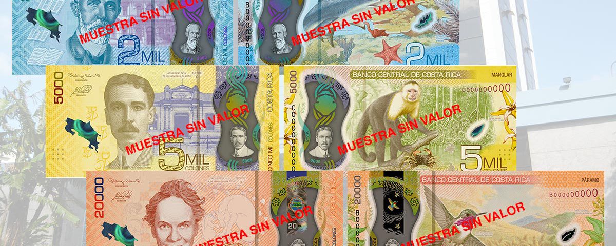 Nuevos Billetes Costa Rica